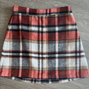 Lulu’s plaid skirt